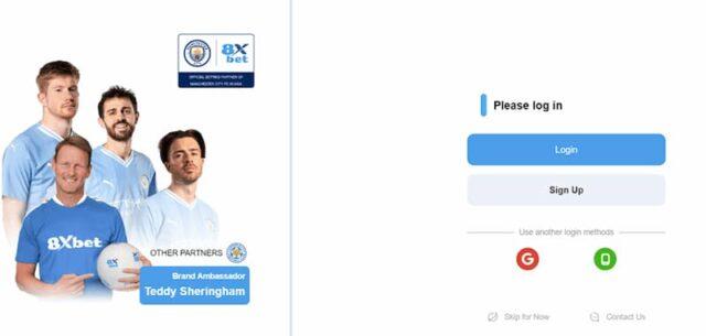 Đăng Nhập 8xbet