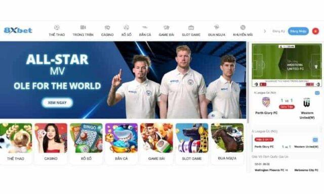 Giới thiệu về 8xbet – Đỉnh cao trải nghiệm cá cược trực tuyến